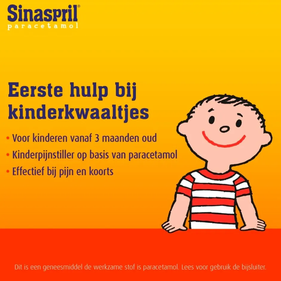 Sale Sinaspril 120mg Vloeibaar Paracetamol