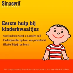 Sinaspril Paracetamol 120mg Kauwtabletten
