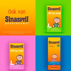 Sinaspril Paracetamol 120mg Kauwtabletten