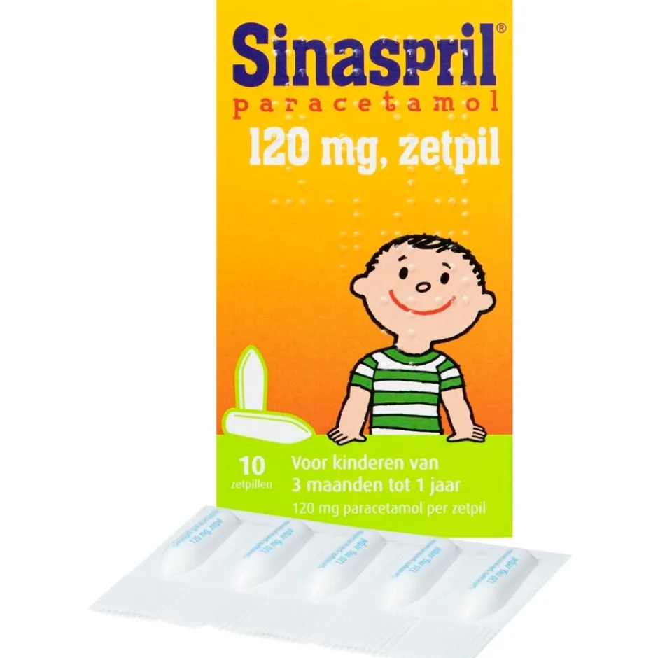 Sale Sinaspril Paracetamol 120mg Zetpillen