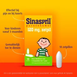 Sale Sinaspril Paracetamol 120mg Zetpillen
