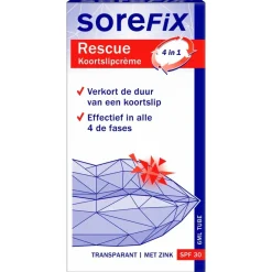 New Sorefix Rescue Koortslipcrème