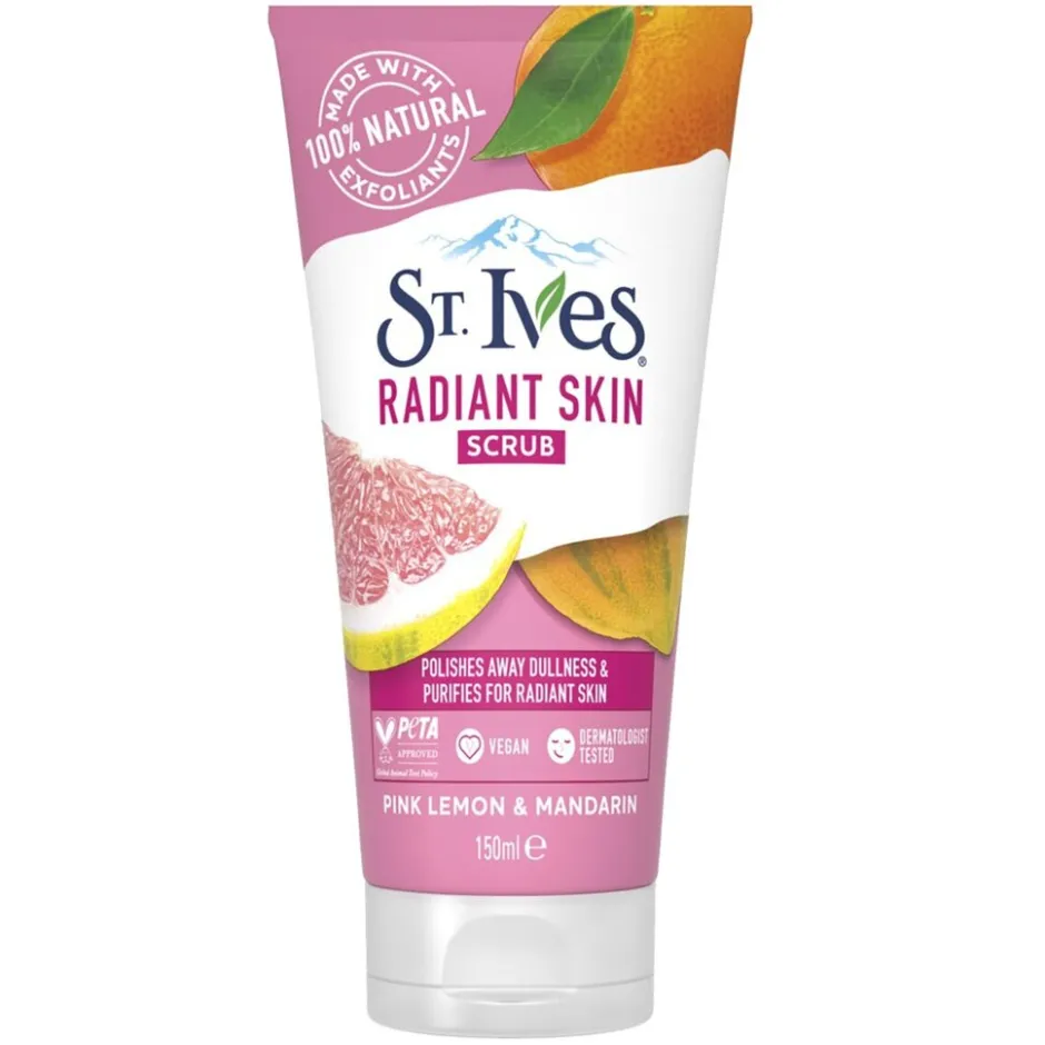 Hot St. Ives Radiant Skin Pink Lemon & Mandarin Scrub