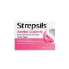 Hot Strepsils Aardbei Suikervrij Zuigtabletten