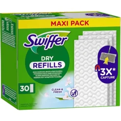 Outlet Swiffer Clean & Fresh Droge Vloerdoekjes Navullingen