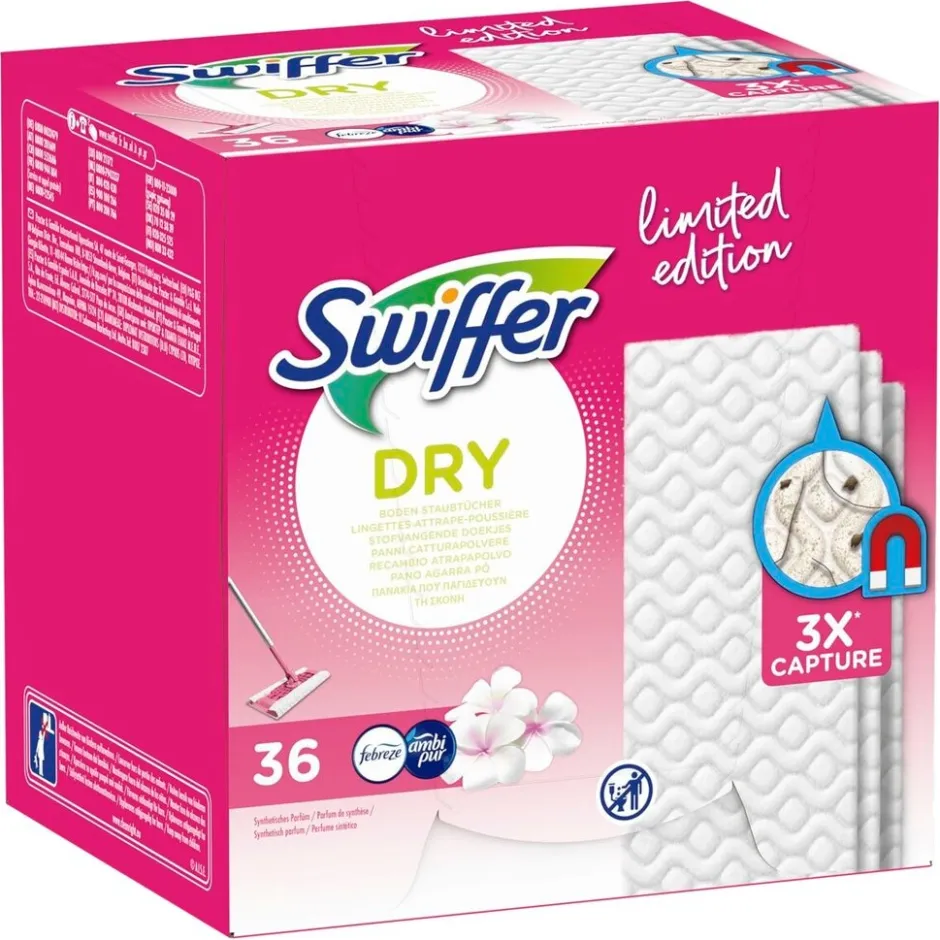 New Swiffer Dry Stofvangende Vloerdoekjes