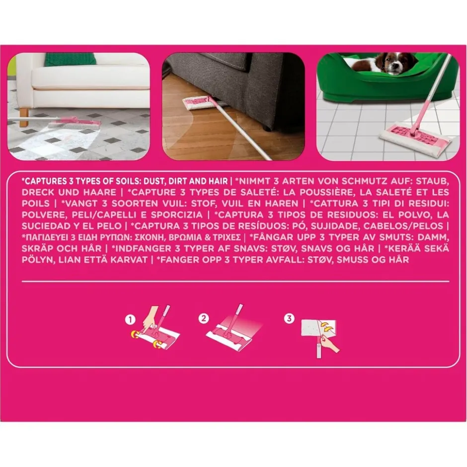 New Swiffer Dry Stofvangende Vloerdoekjes