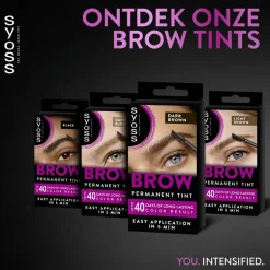 Sale Syoss Brow Tint Donkerblond Permanente Wenkbrauwverf