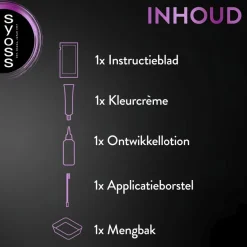 Clearance Syoss Brow Tint Donkerbruin Permanente Wenkbrauwverf