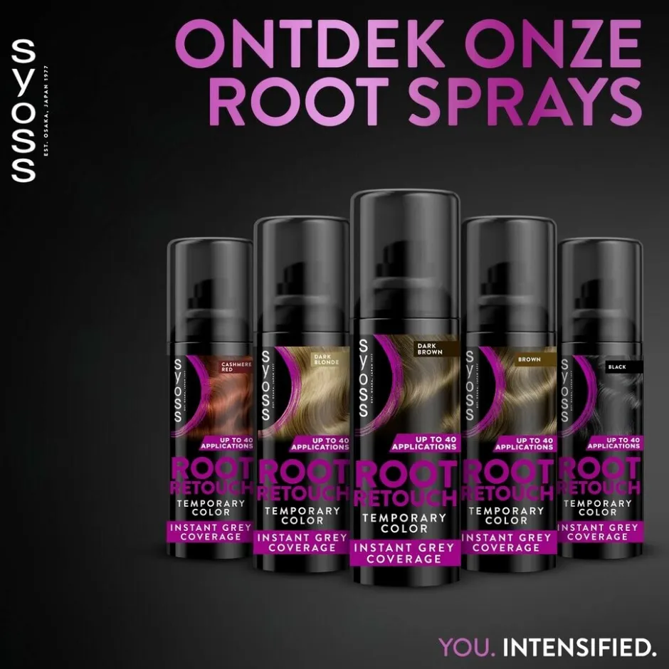 Discount Syoss Donker Bruin Uitgroeispray