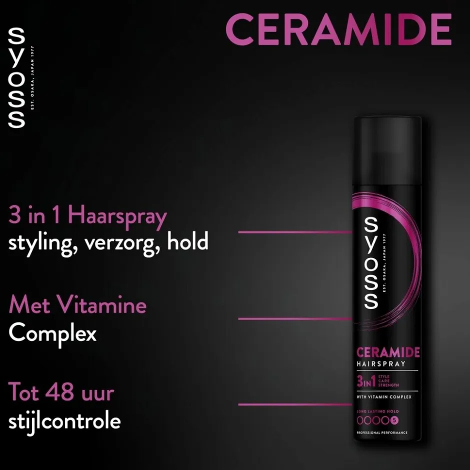 Hot Syoss Hold 5 Ceramide Haarspray