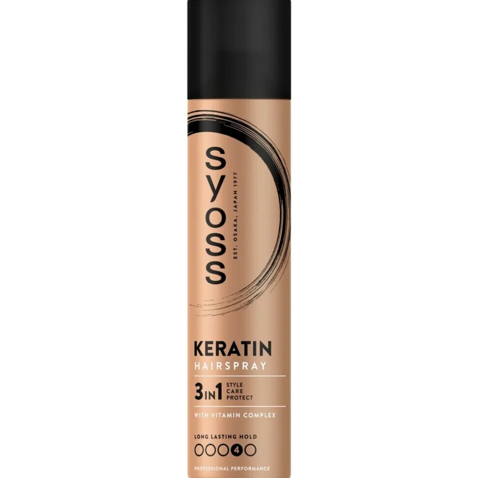 New Syoss Hold 4 Keratin Haarspray