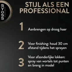 New Syoss Hold 4 Keratin Haarspray