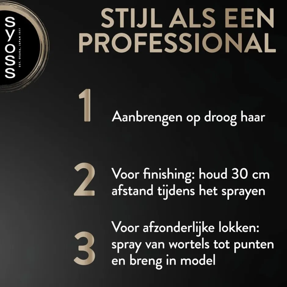 New Syoss Hold 4 Keratin Haarspray