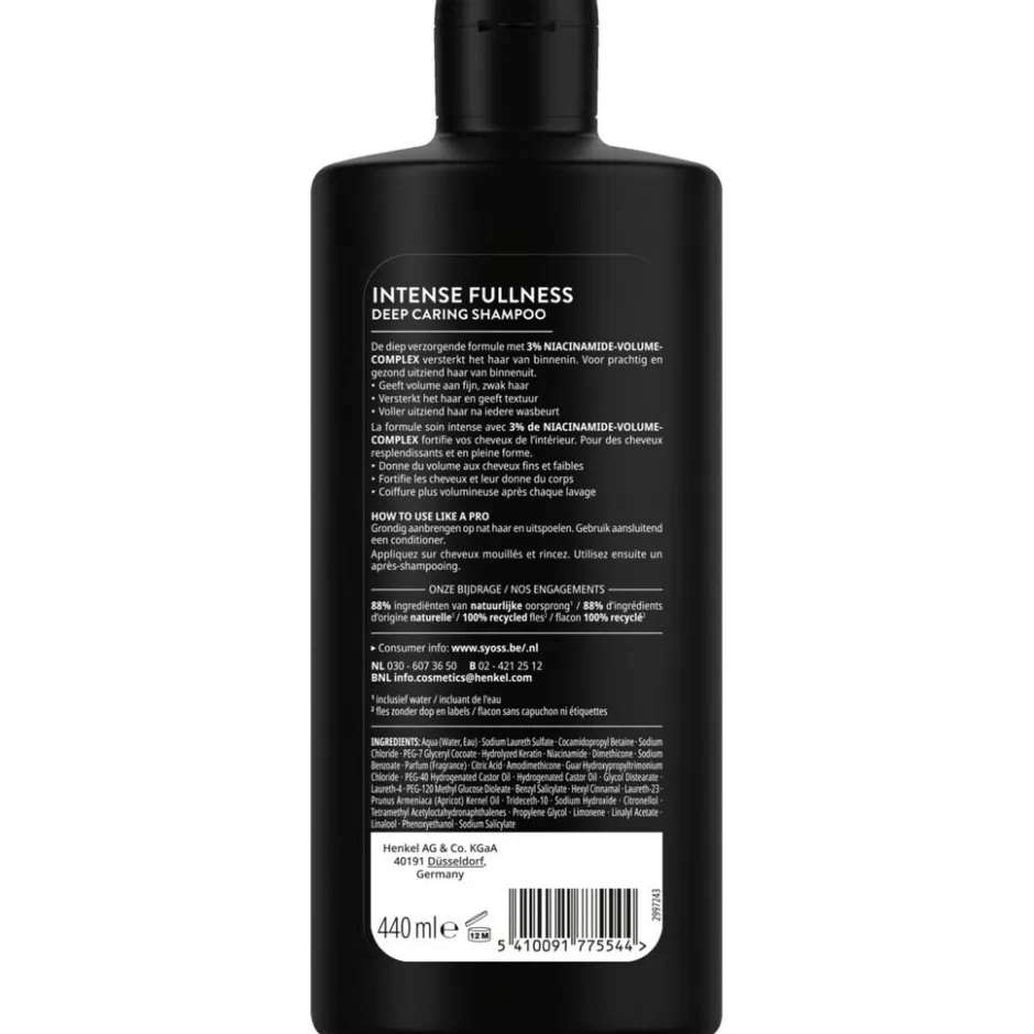 Best Syoss Intense Fullness Deep Caring Shampoo