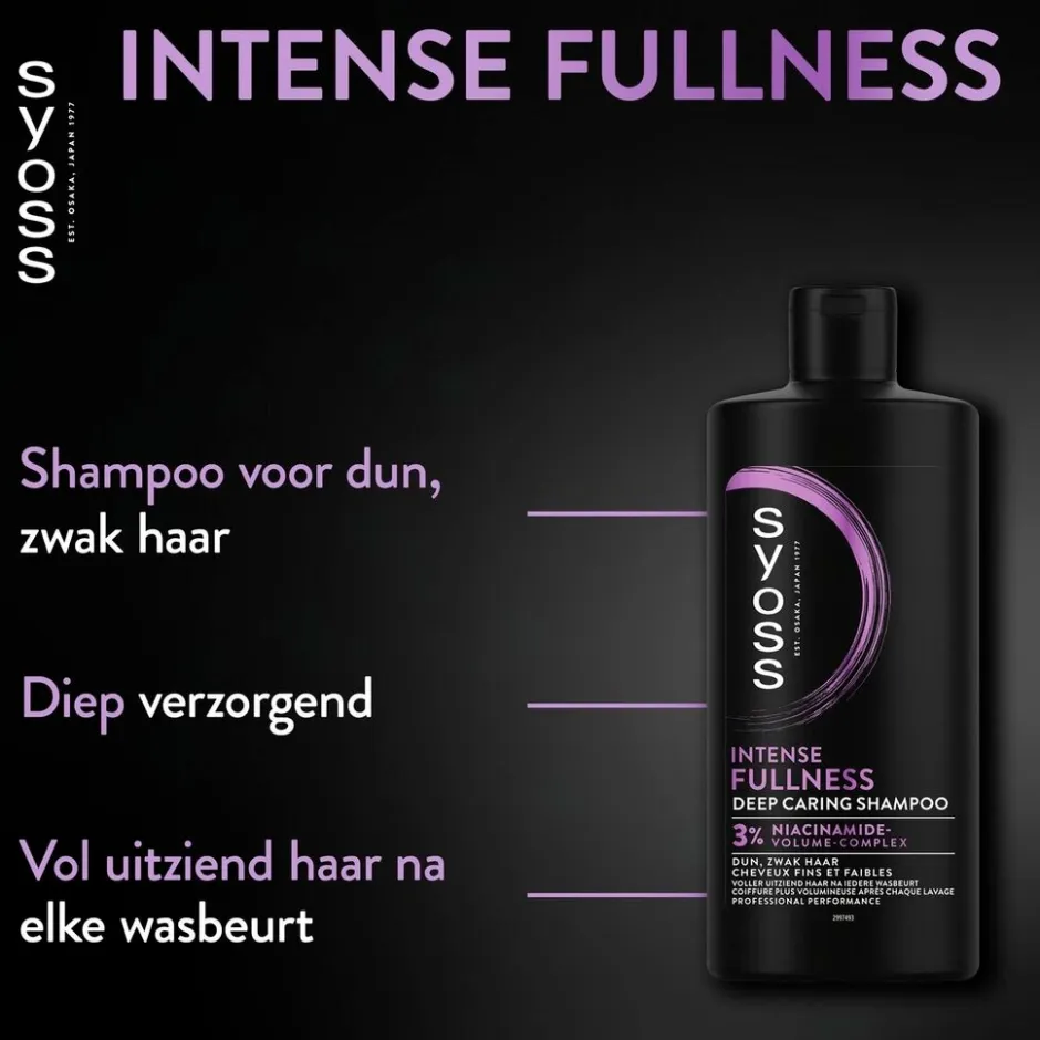 Best Syoss Intense Fullness Deep Caring Shampoo