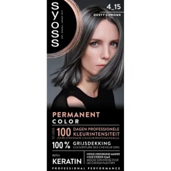 Outlet Syoss Metallic Shine 4-15 Dusty Chrome Haarkleuring