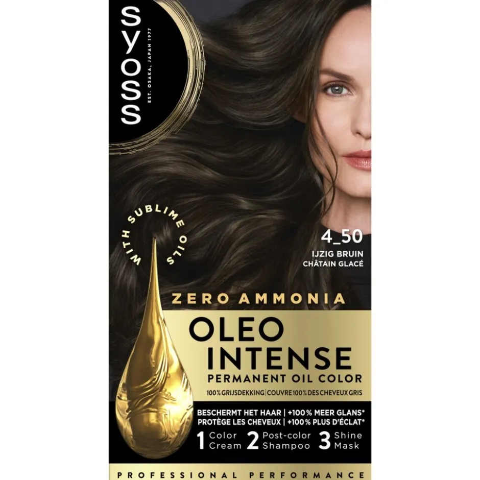 Clearance Syoss Oleo Intense 4-50 IJzig Bruin Haarkleuring