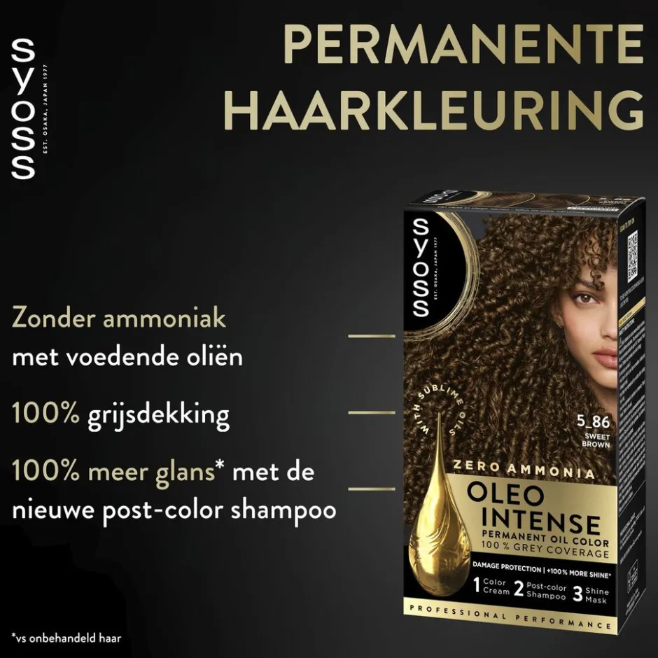Online Syoss Oleo Intense 5-86 Lichtbruin Haarkleuring