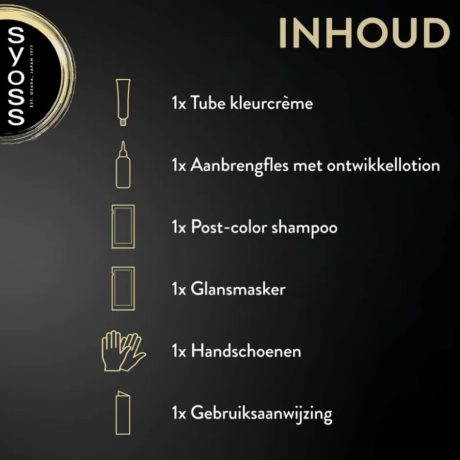 New Syoss Oleo Intense 9-10 Stralend Blond Haarkleuring