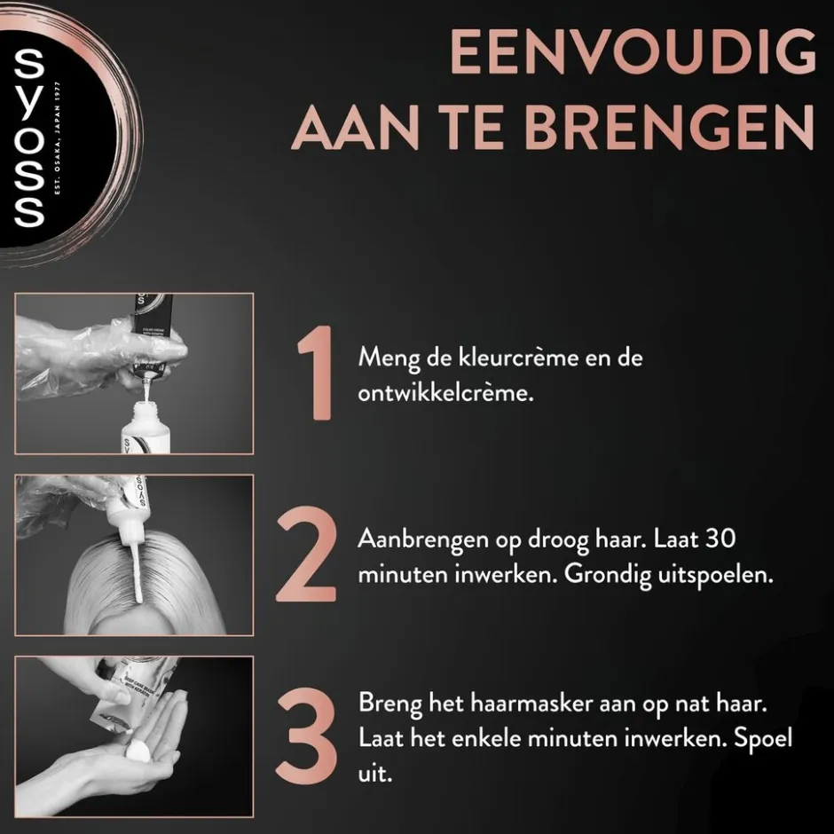 Sale Syoss Permanent Color 5-29 Intens Rood Permanente Haarkleuring