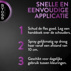 New Syoss Zwart Uitgroeispray
