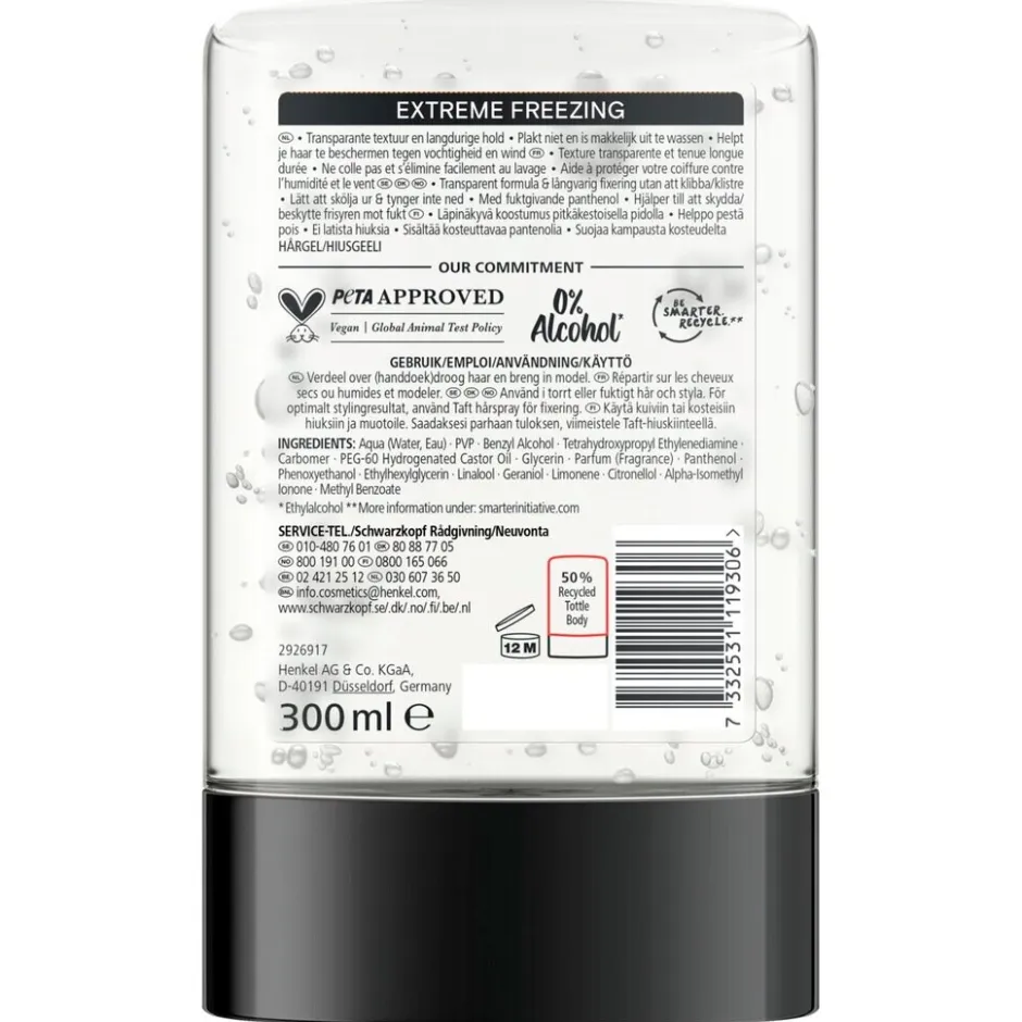 Clearance Taft Extreme Freezing Level 5 Haargel