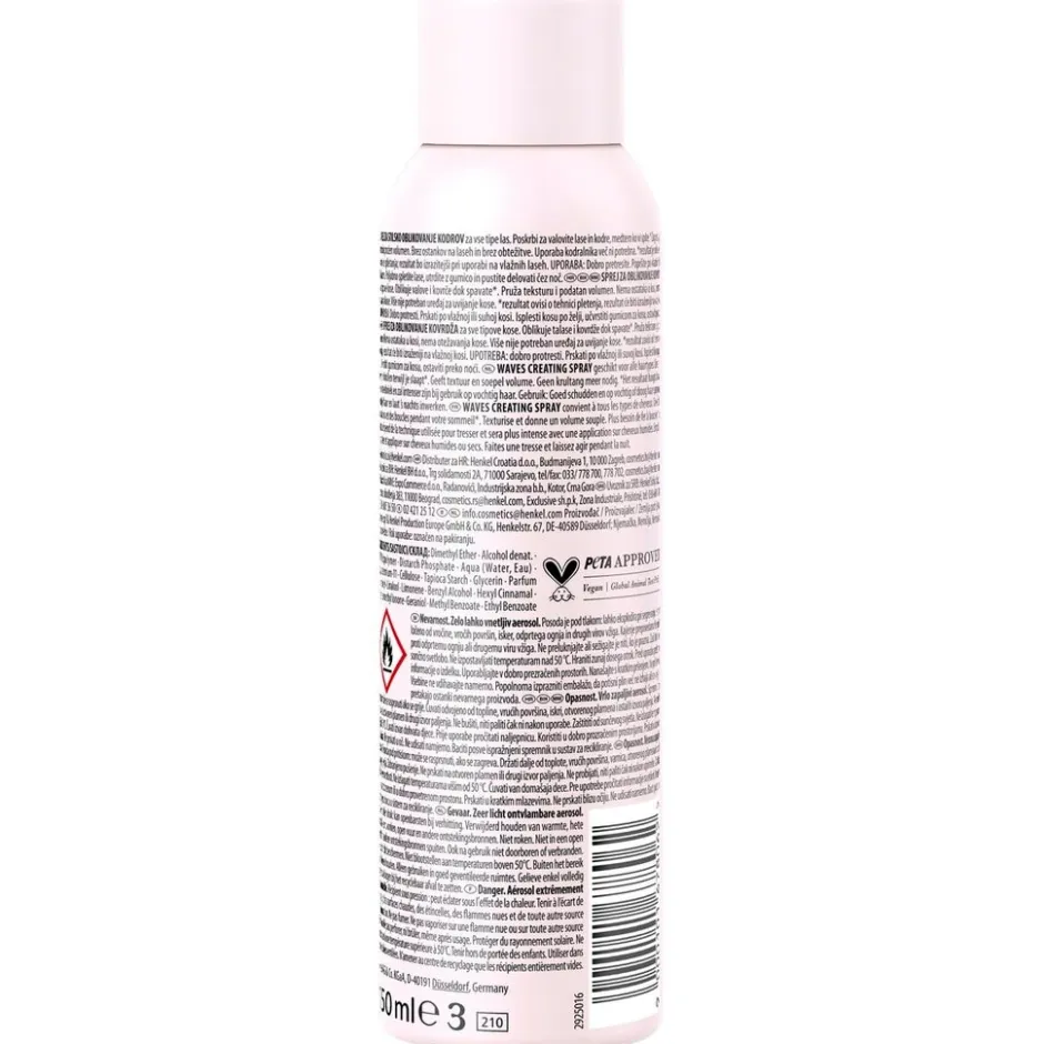 New Taft Overnight Wave Me Wonder Spray