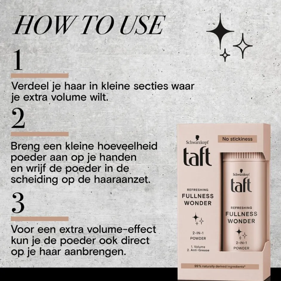 Best Taft Refreshing Fullness Wonder 2-in-1 Poeder