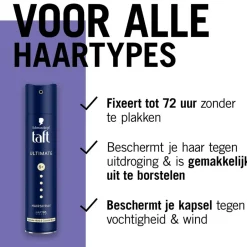 Hot Taft Styling Ultimate Level 5 Haarspray