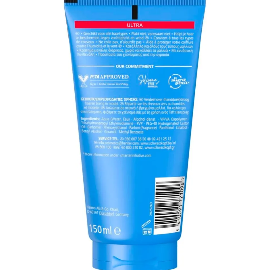 Outlet Taft Ultra Level 4 Haargel