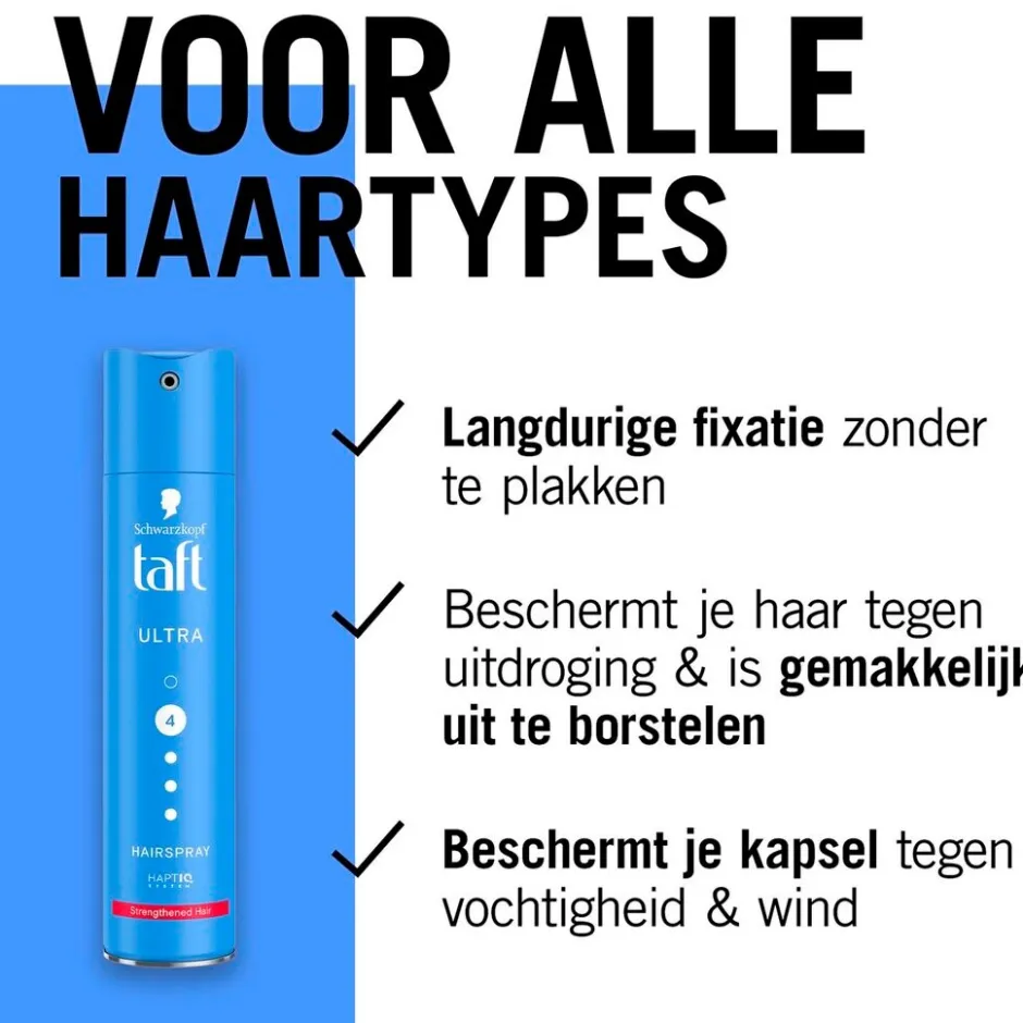 Outlet Taft Ultra Level 4 Haarspray