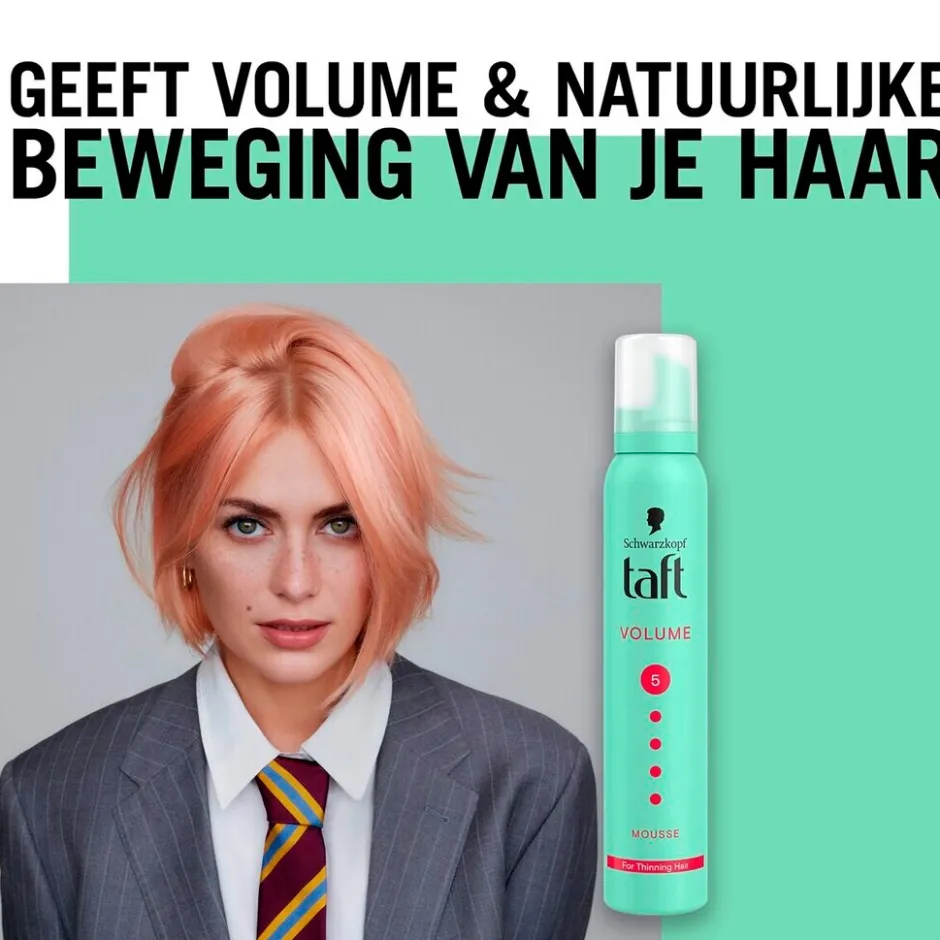Best Taft Volume Mega Strong Level 5 Haarmousse