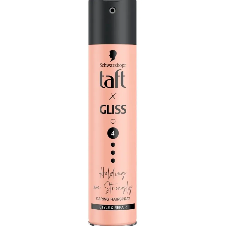 Clearance Taft x Gliss Holding Me Strongly Hold 4 Caring Hairspray