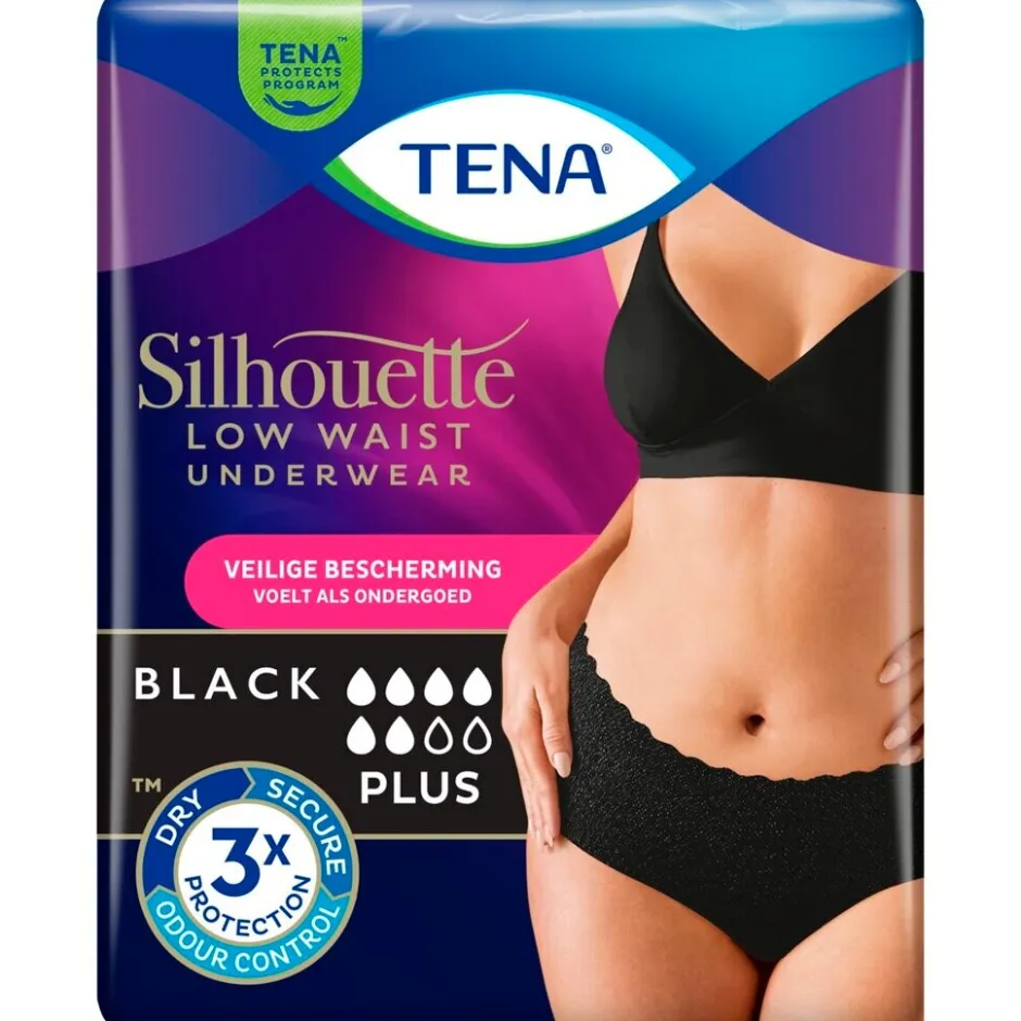 New Tena Silhouette Plus Low Waist Incontinentiebroekjes
