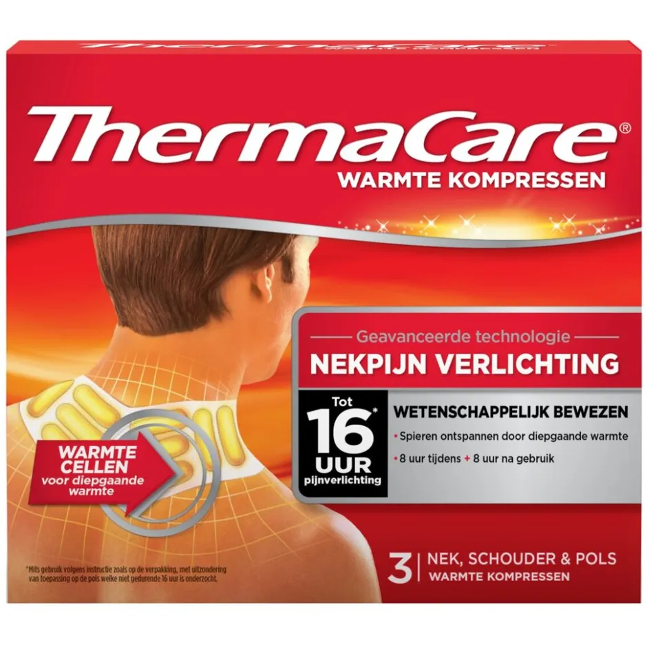 Online ThermaCare Nek-Schouder-Pols Warmtekompressen