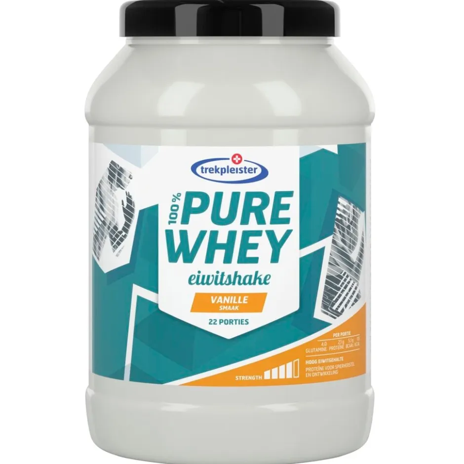 Clearance Trekpleister 100% Pure Whey Vanille Protein Eiwitshake