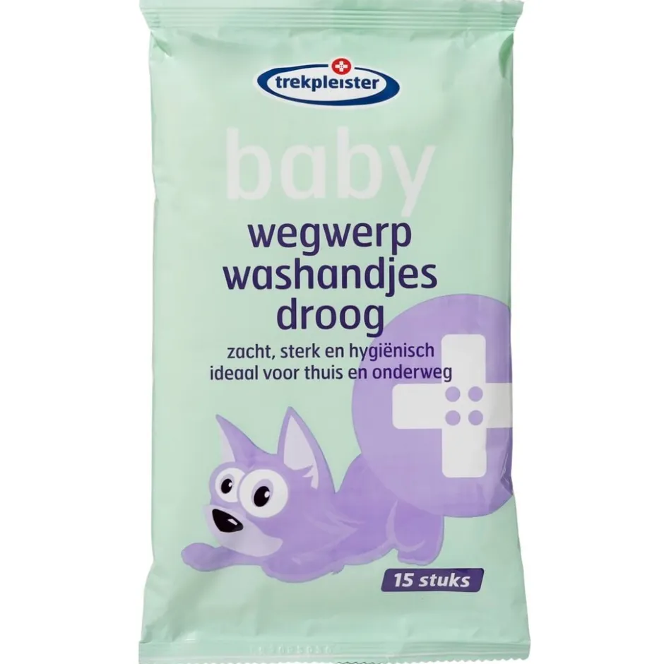 Trekpleister Baby Droge Wegwerpwashandjes