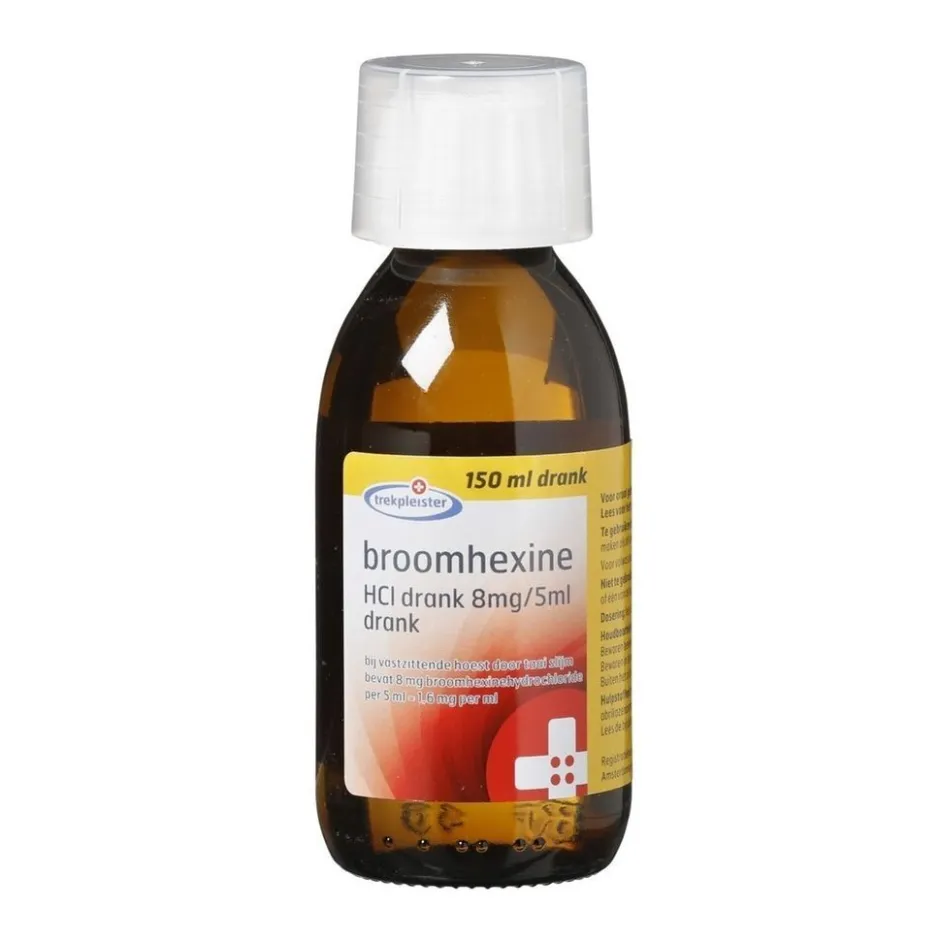 Hot Trekpleister Broomhexine 8mg/5ml Drank
