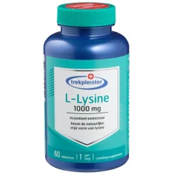 Sale Trekpleister L-Lysine 1000mg Tabletten