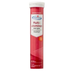 Clearance Trekpleister Multivitaminen met IJzer Bruistabletten