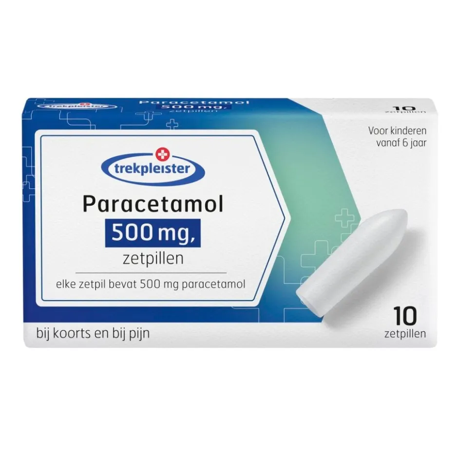 Discount Trekpleister Paracetamol 500 Mg Zetpillen
