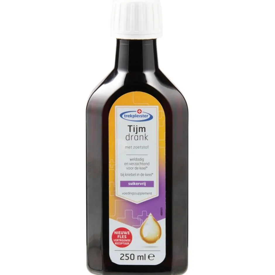 Clearance Trekpleister Suikervrije Tijmsiroop