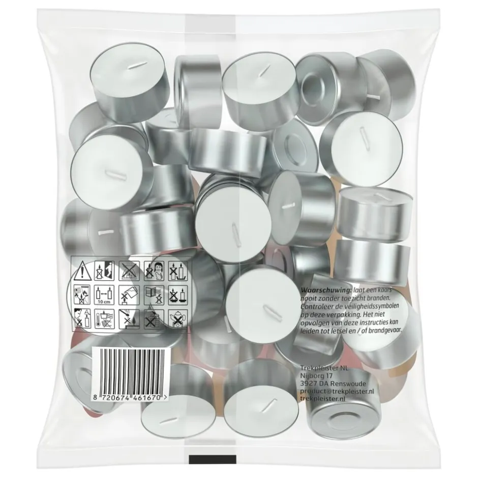 Trekpleister 8-Uurs Theelichten