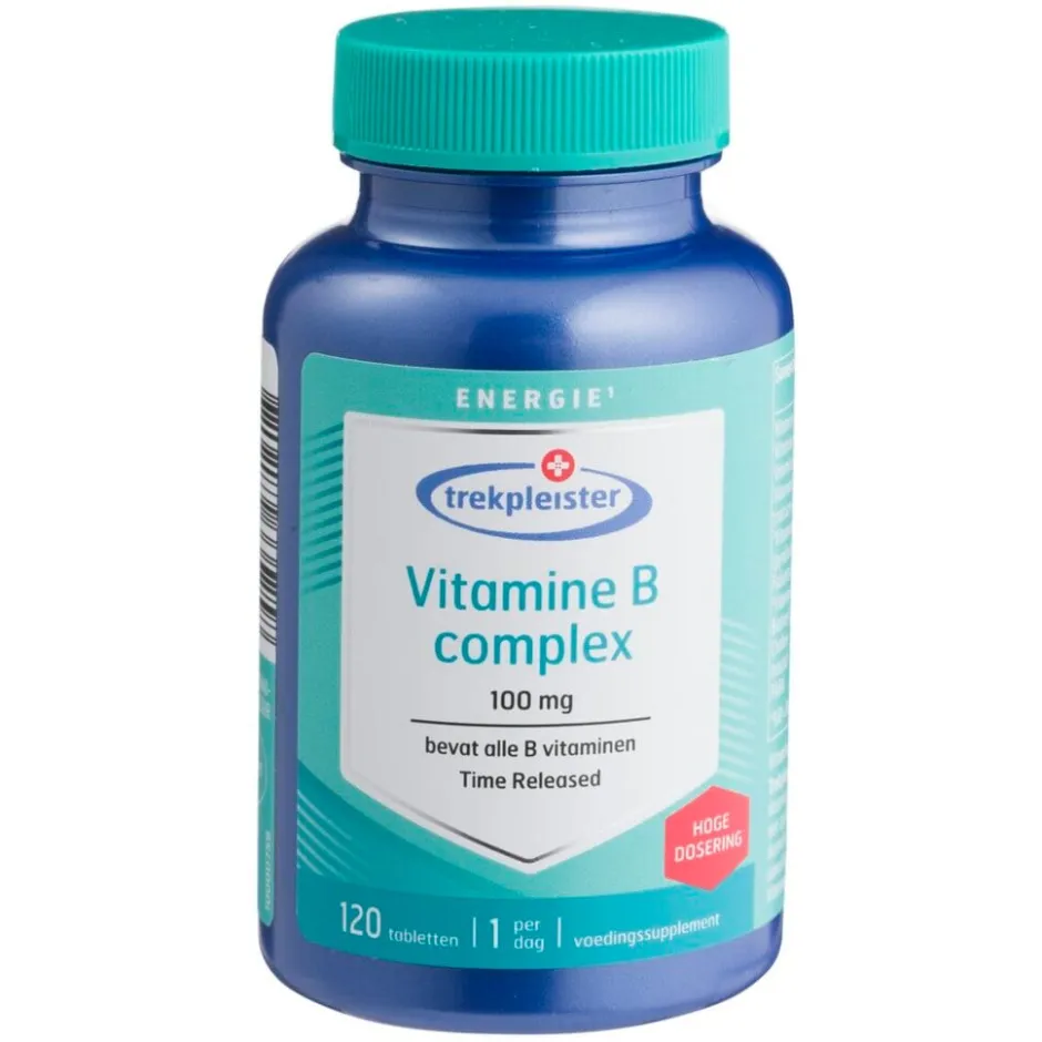 Hot Trekpleister Vitamine B Complex 100 mg Tabletten