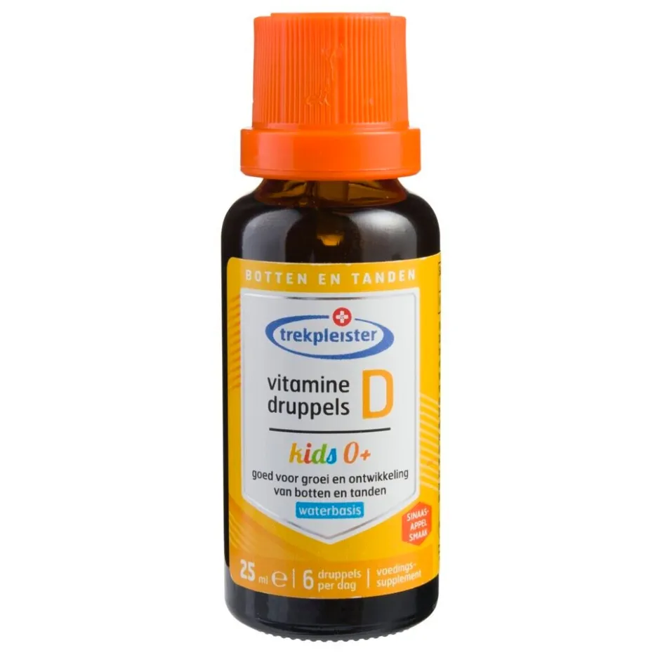 Outlet Trekpleister Vitamine D Druppels op Waterbasis
