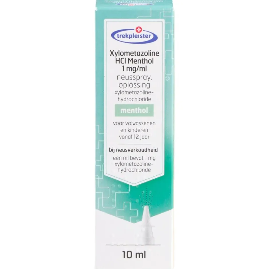 Best Trekpleister Xylometazoline HCl Menthol 1 mg/ml Neusspray