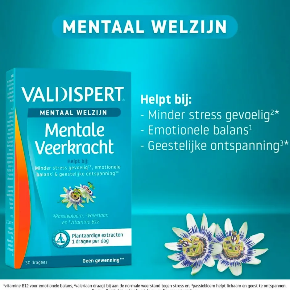 Online Valdispert Mentaal Welzijn Mentale Veerkracht Dragees