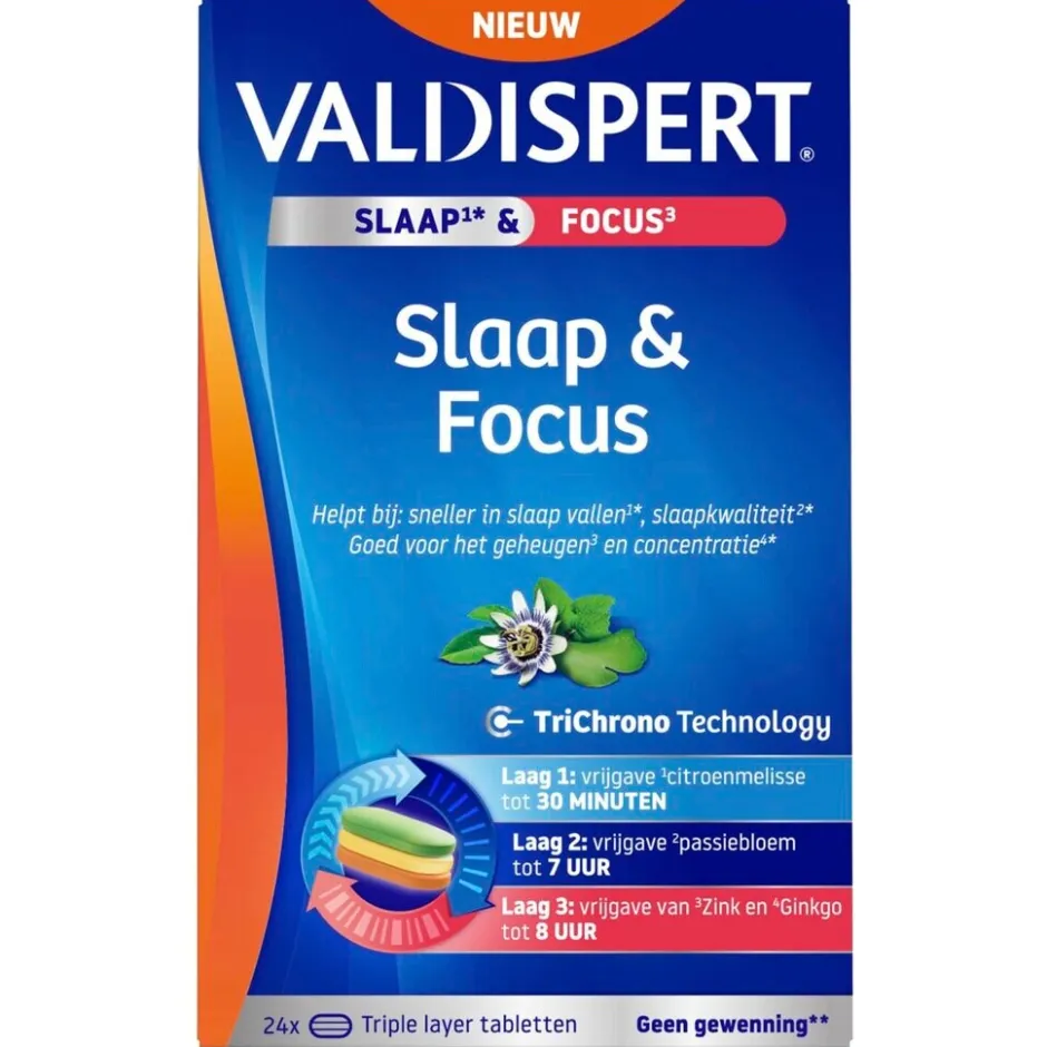 Hot Valdispert Slaap & Focus Tabletten