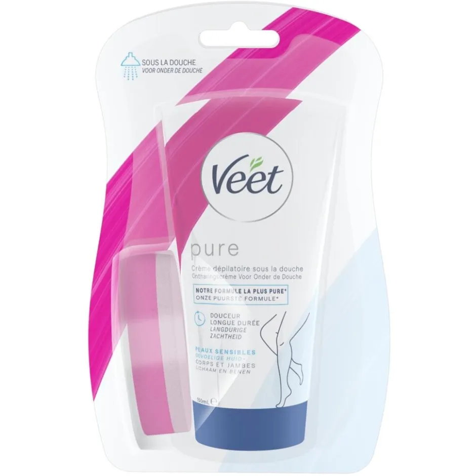 New Veet In-Shower Ontharingscrème voor de Gevoelige Huid